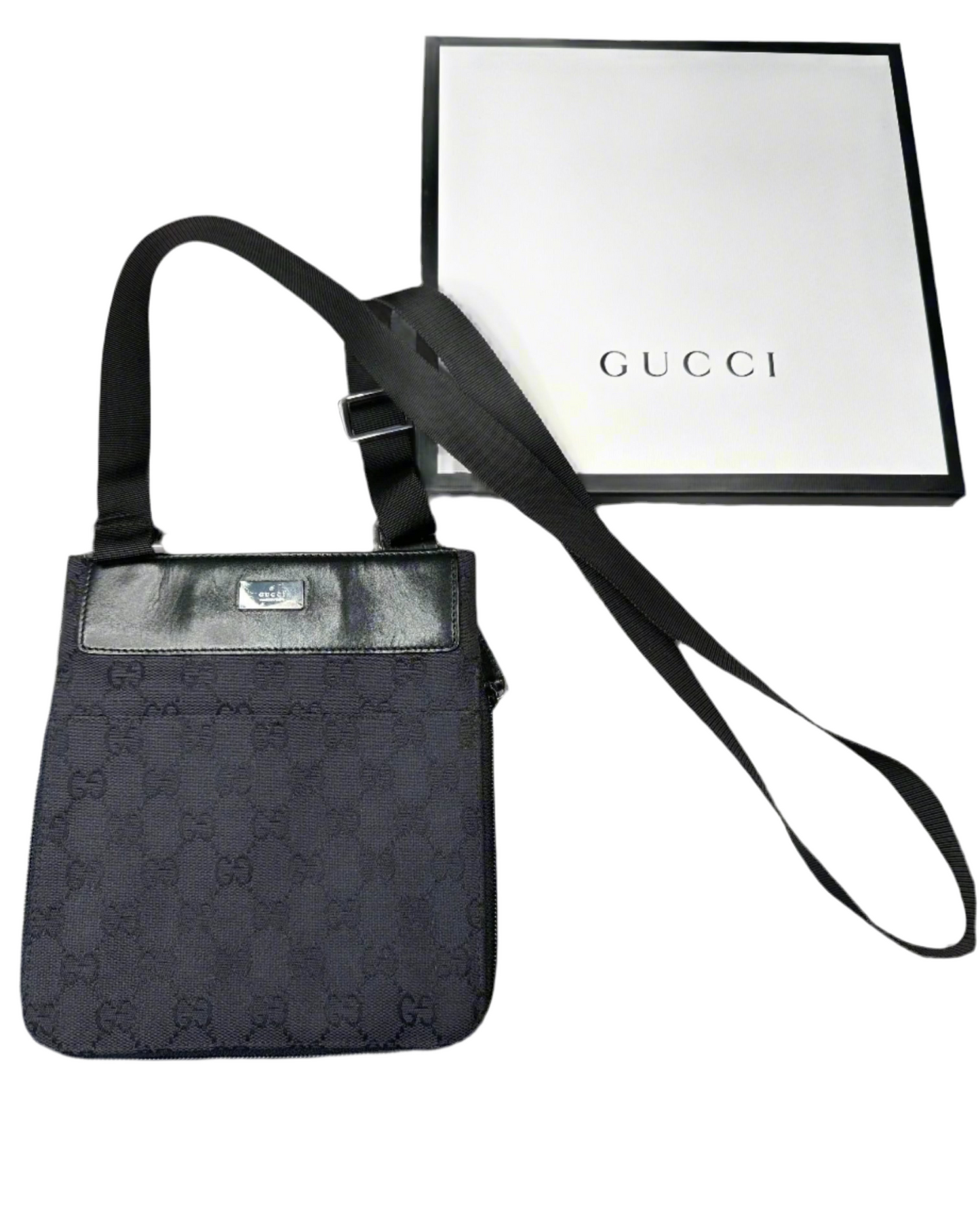 Gucci Jacquard Monogram Crossbody Bag