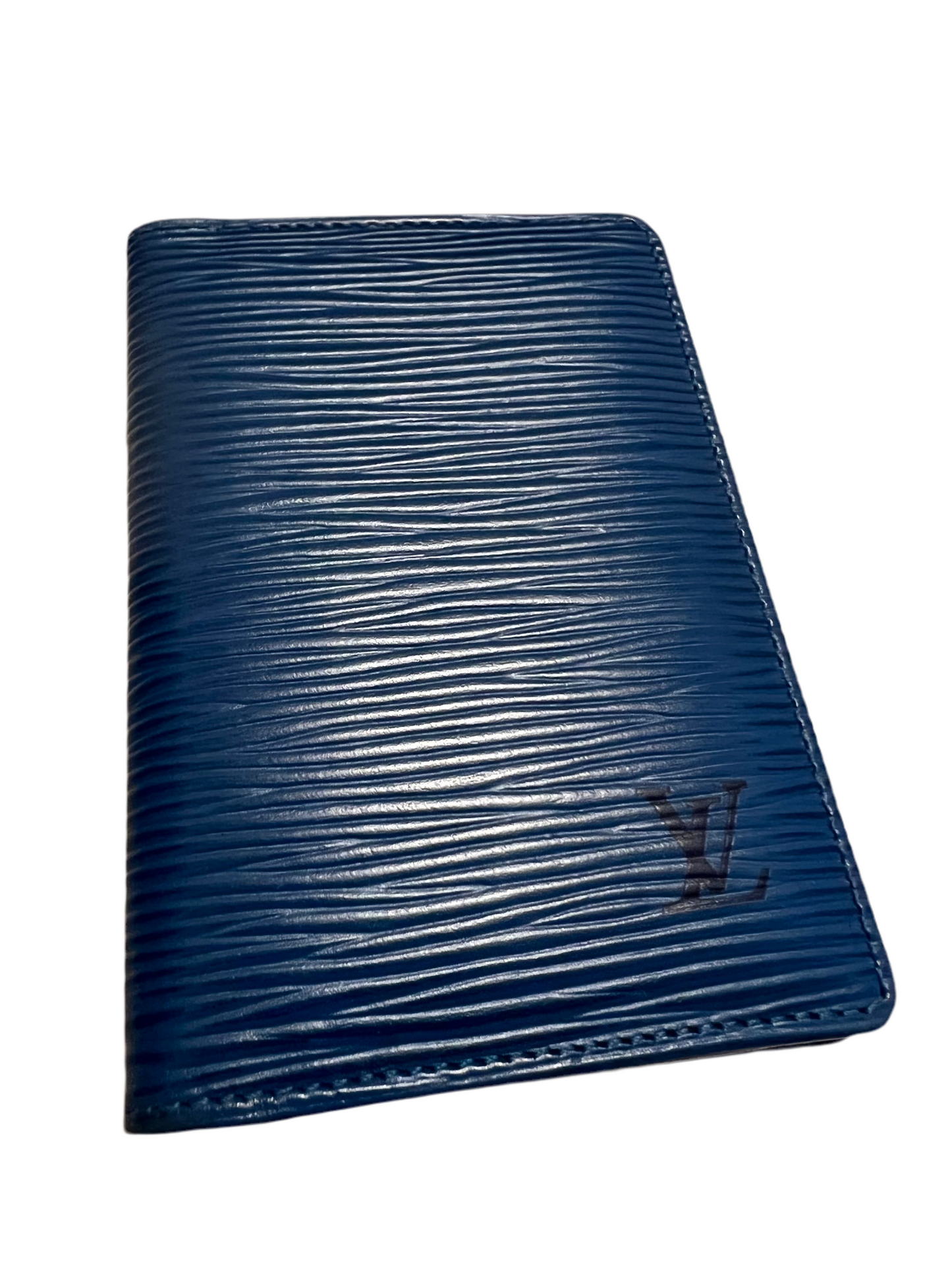 Louis Vuitton Blue Epi Pocket Organizer