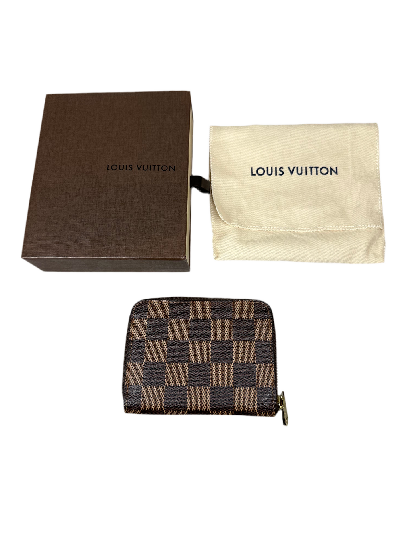 Louis Vuitton Zippy Coin Purse Damier Ebene