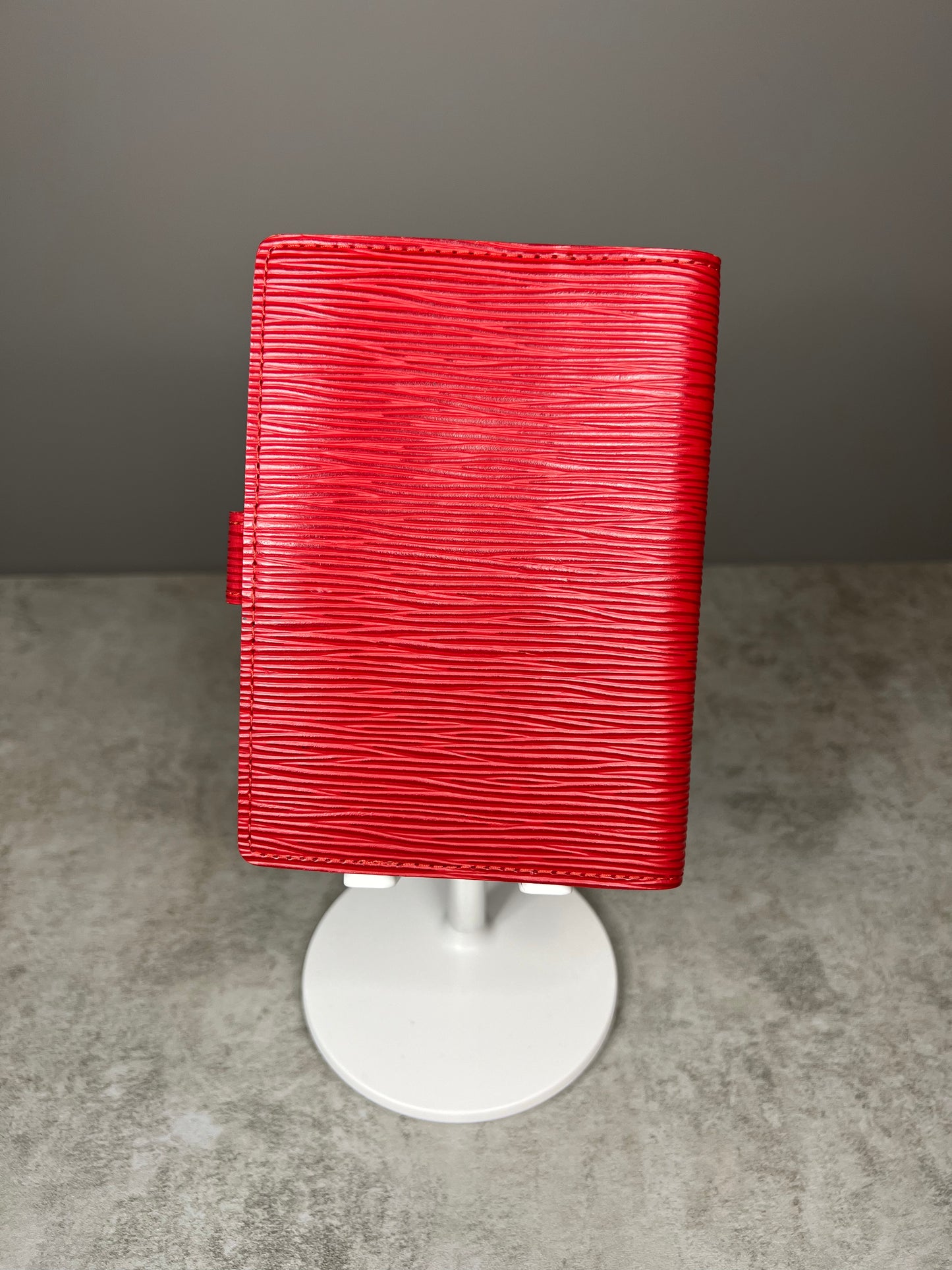 Louis Vuitton Red Epi Agenda PM