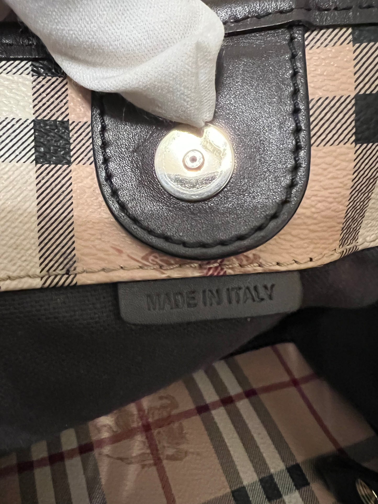 Burberry Haymarket Nova Check Tote