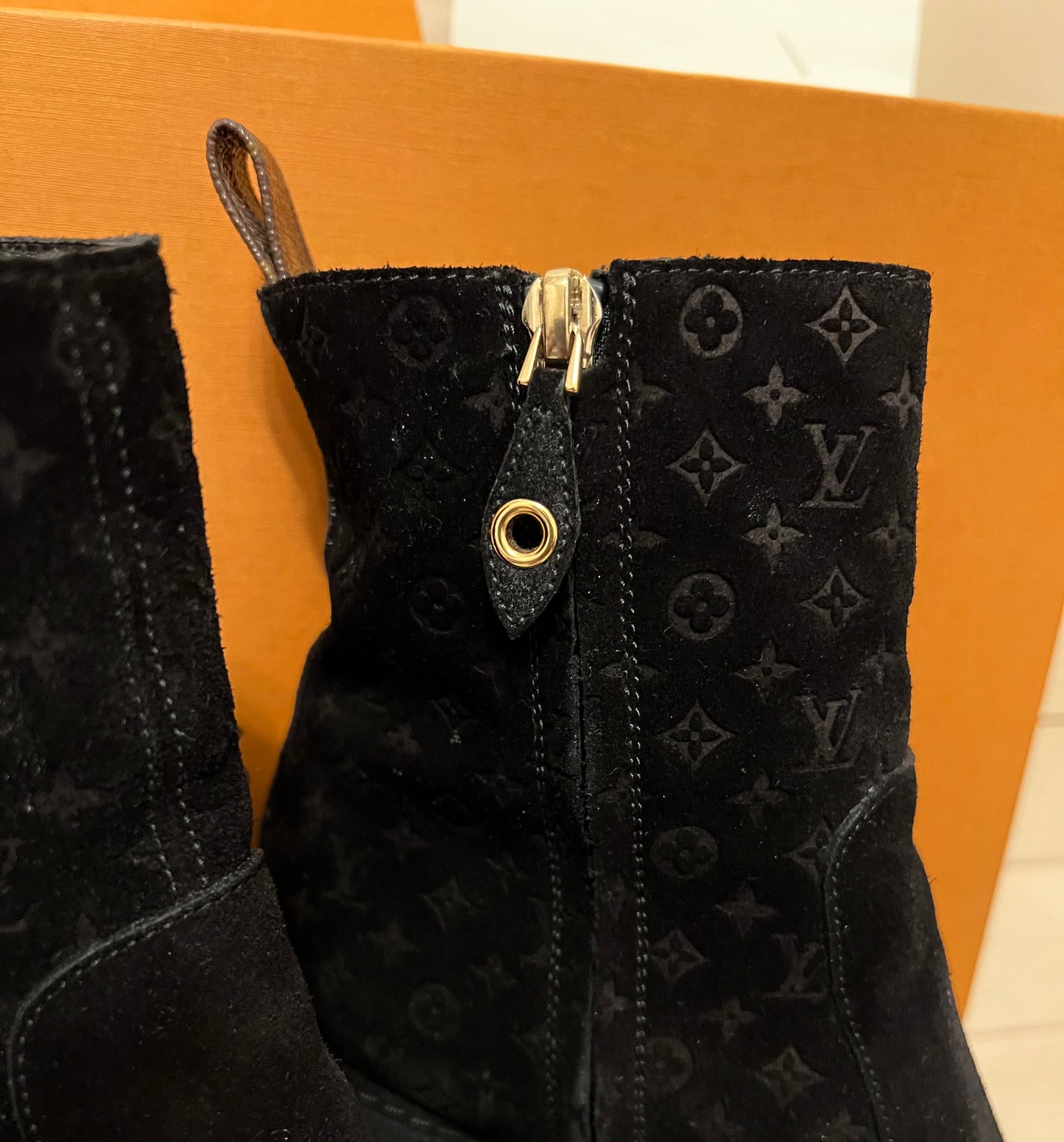 Louis Vuitton Frosty Wedge Ankle Boot