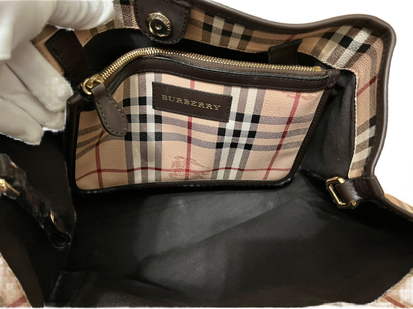 Burberry Haymarket Nova Check Tote