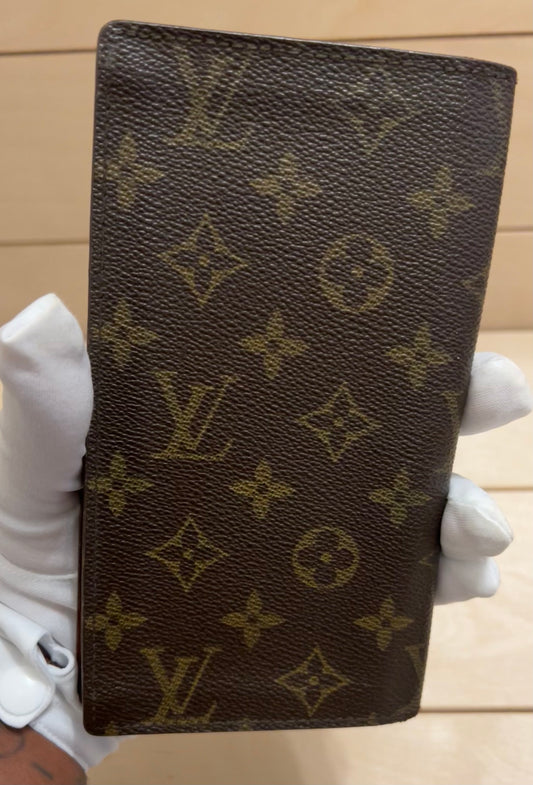 Vintage Louis Vuitton Check Book Holder